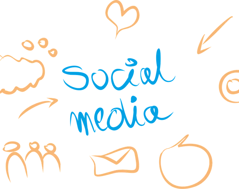 Social media gebruiken
